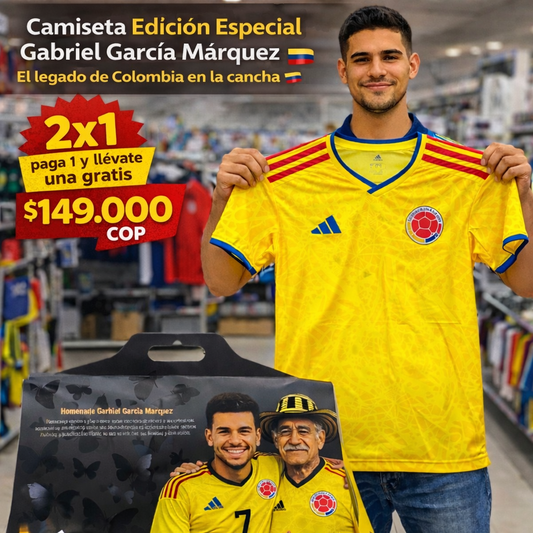 CAMISETA Colombia Mundial 2026 - La camiseta que TODOS están usando para el Mundial
