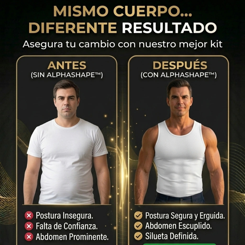 AlphaShape™ - Reduce visualmente tu abdomen en segundos
