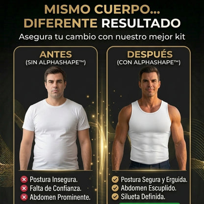 AlphaShape™ - Reduce visualmente tu abdomen en segundos